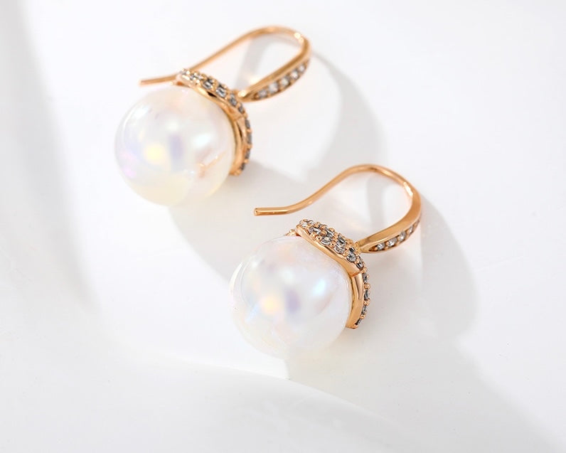 Boucles d’oreilles perles pendantes