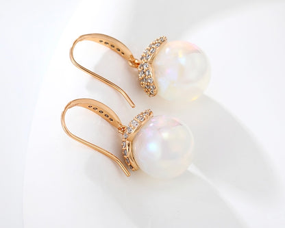 Boucles d’oreilles perles pendantes