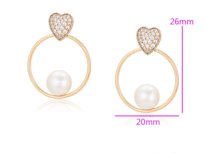 Boucles d’oreilles perles S00090549