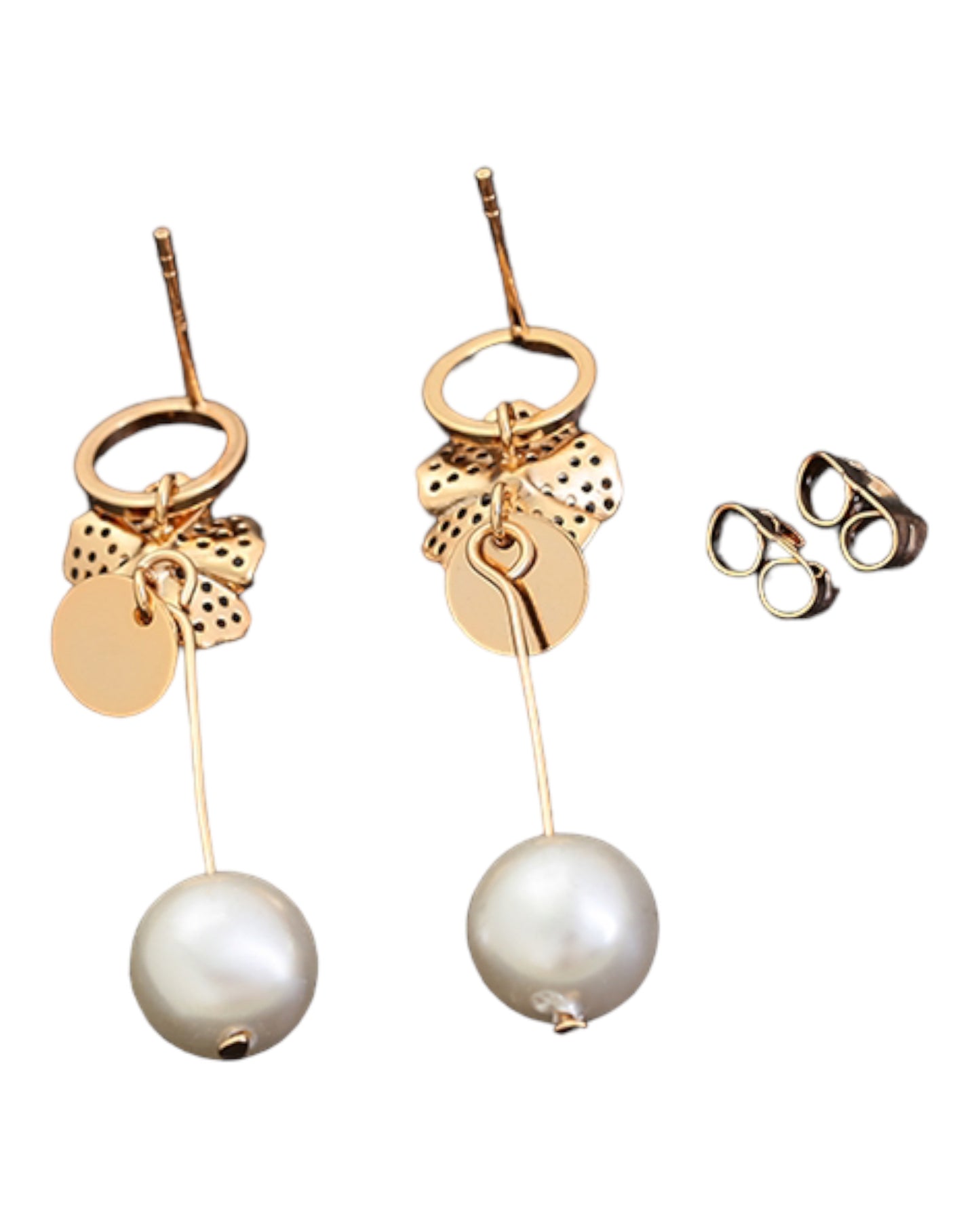 Boucles d’oreilles perles pendantes