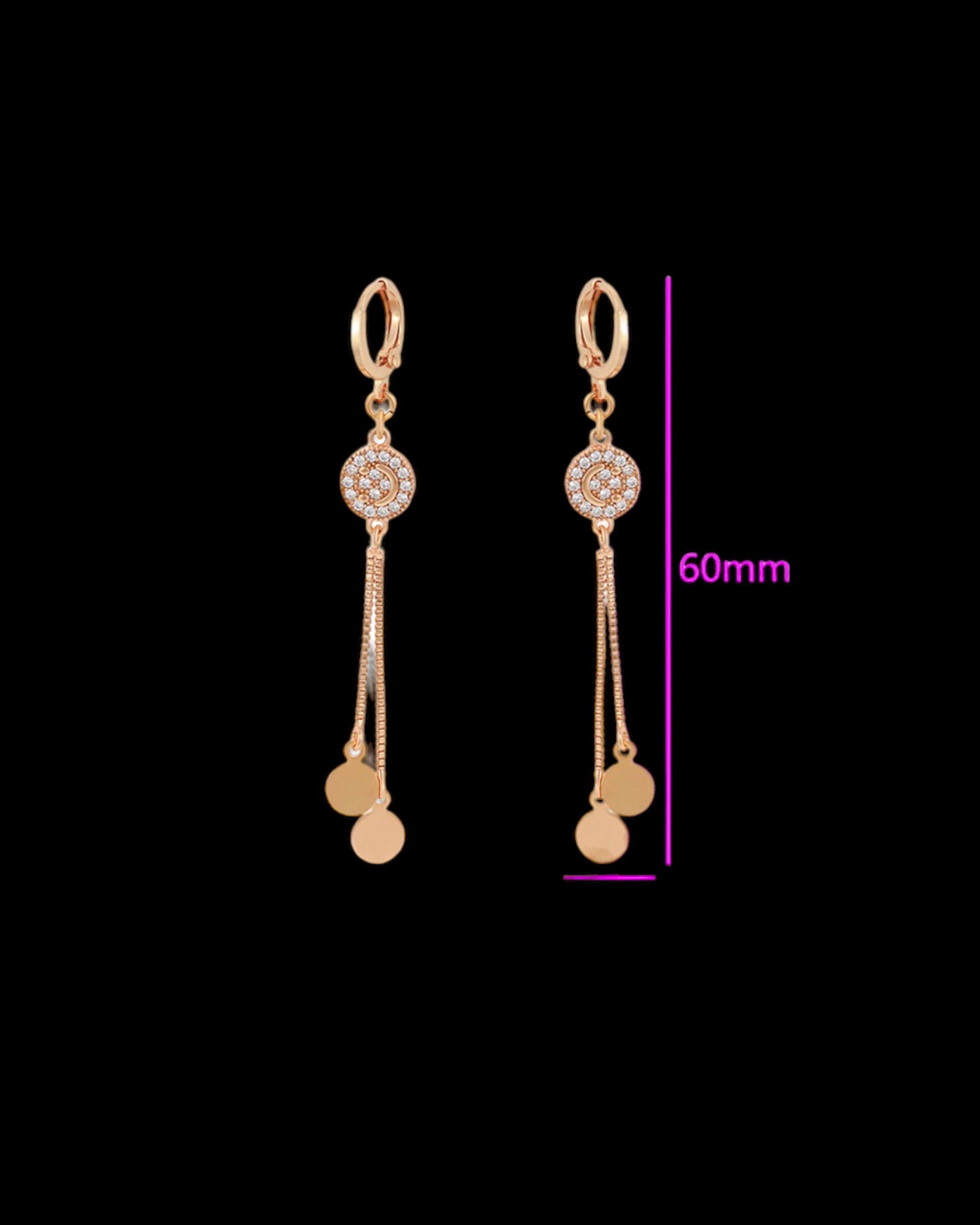 Boucles d’oreilles pendante