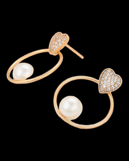 Boucles d’oreilles perles S00090549